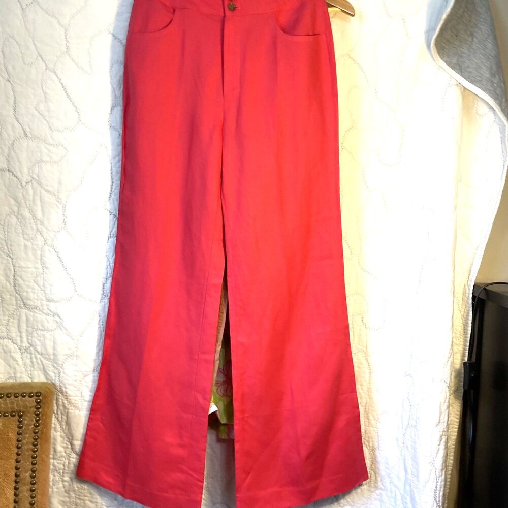Seven Pink Linen Pants Size 10